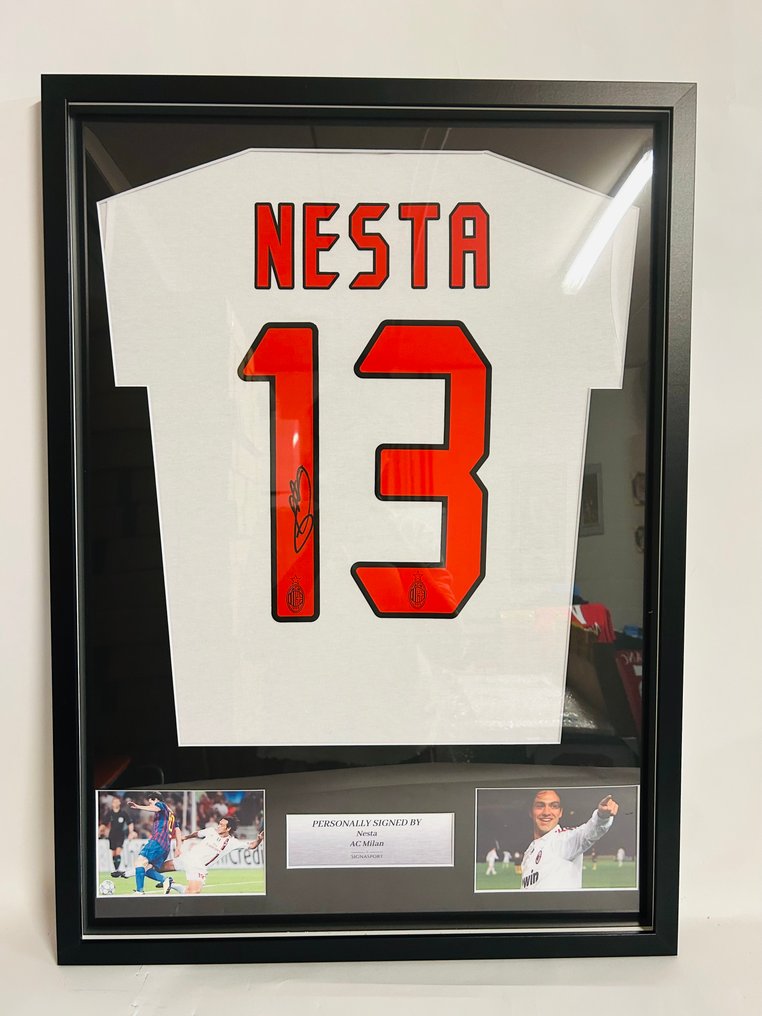 AC Milan - 歐洲足球聯盟 - Nesta - 足球衫 #1.0