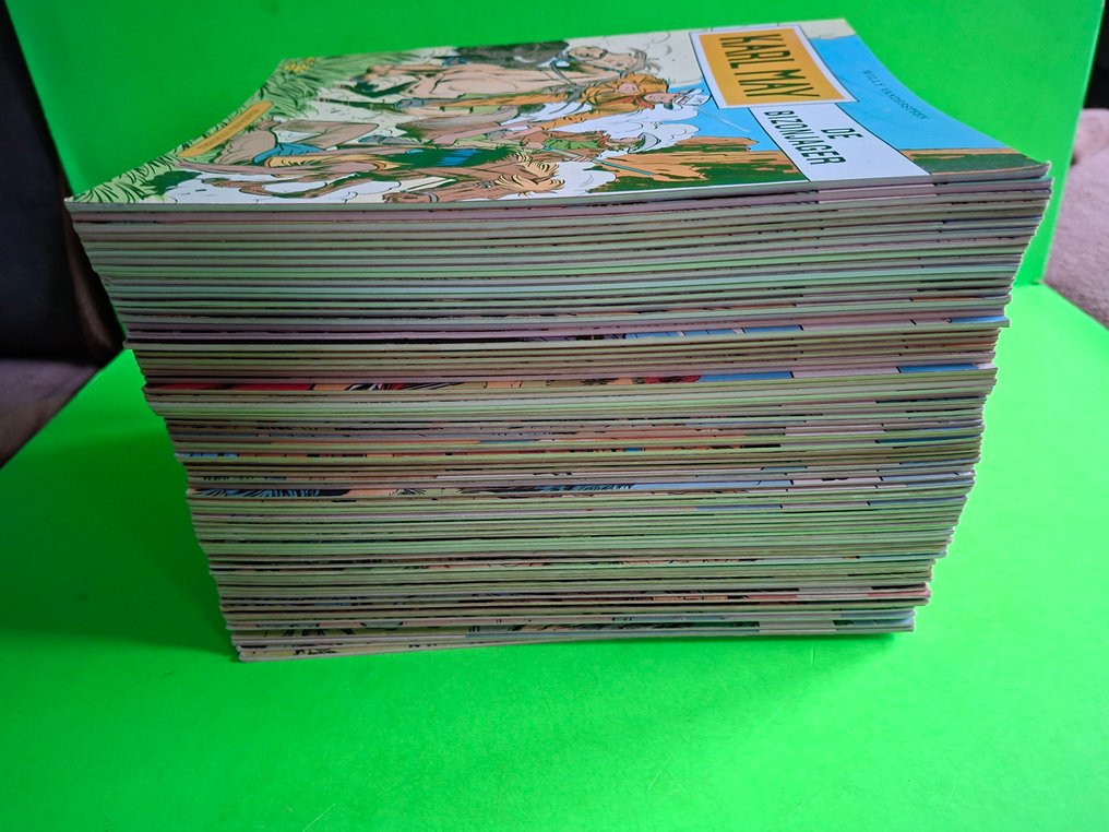 Karl May - in range 1 t/m 85 - 79 Album - First edition/reprint - 1964/1984 #4.3