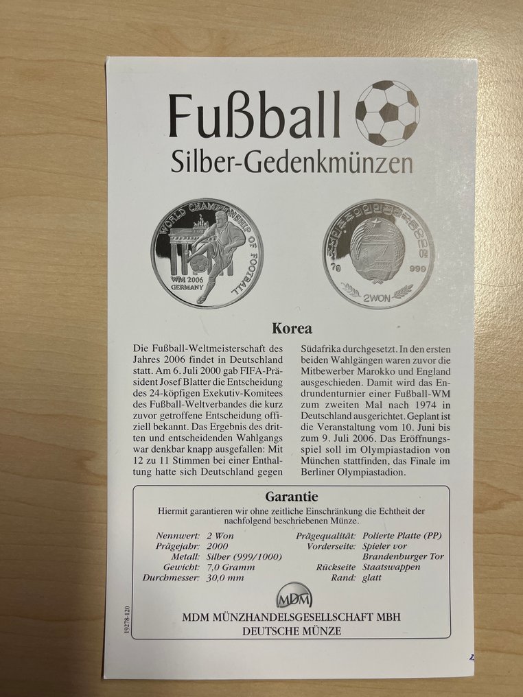Κόσμος. Lot von 3 stu. WM Fußball Silber Gedenkmünzen (χωρίς τιμή ασφαλείας) #1.0
