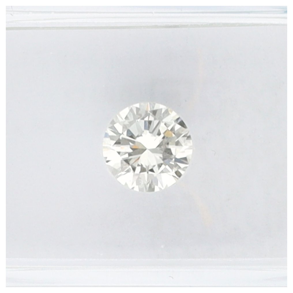 没有保留价 - 1 pcs 钻石 (天然) - 0.69 ct - 圆形 - H - VS2 轻微内含二级 - 国际宝石研究院(IGI) #1.0
