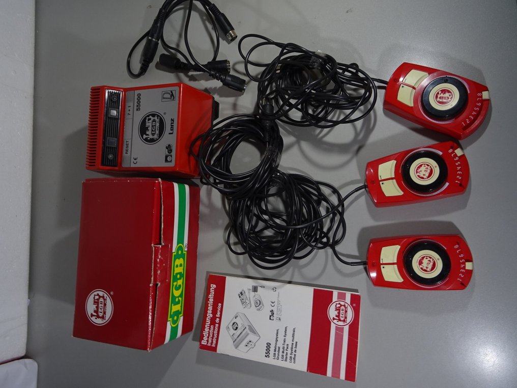 LGB, Lenz G - 50110/55000 - Transformer (1) - 1 x safety transformer, 1 x digital central multi-zone control + 3 x controllers #1.0