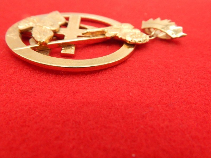 Unknown - Badge - franc maconnerie masonic large rose croix jewel - 20th - late #4.3