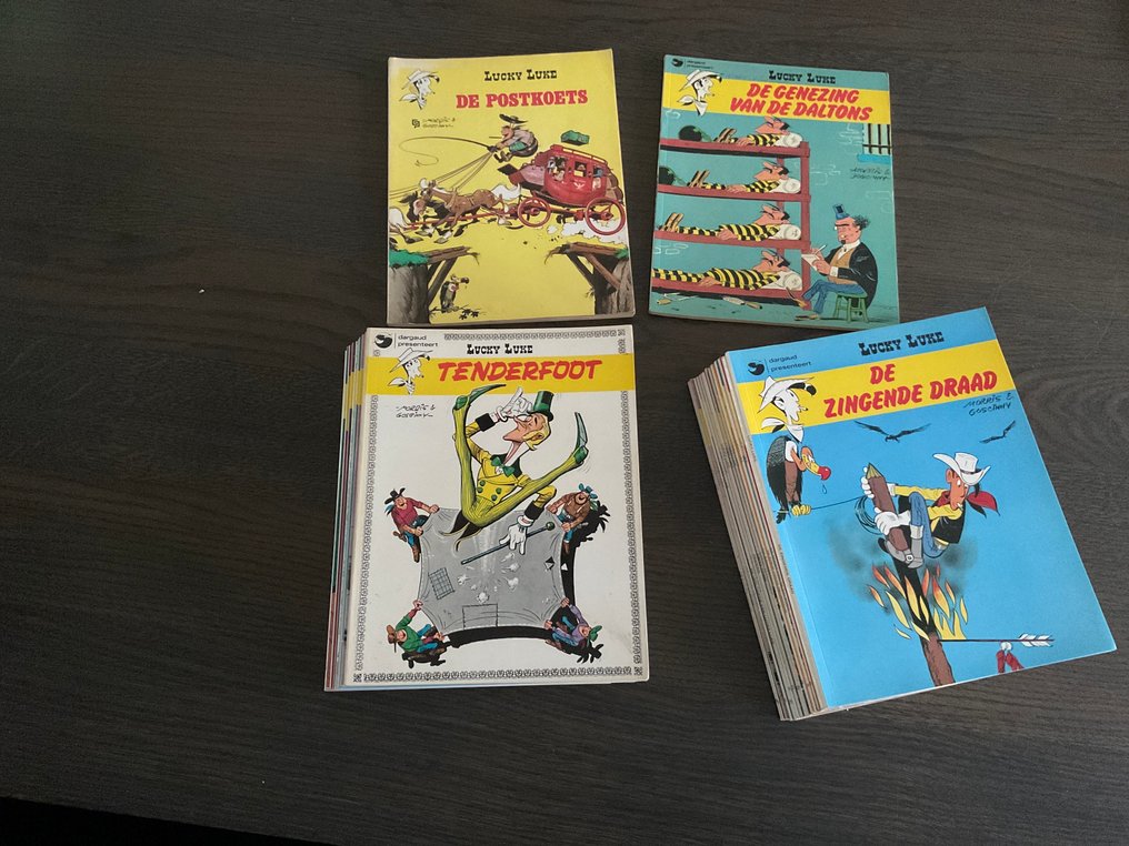 Lucky Luke in de range 1 t/m 29 - Dargaud/Oberon uitgaven - 28 Album - First edition/reprint #1.0