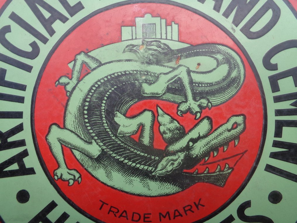 Artificial Portland Cement - Cemento Portland Artificiale - Piatto smaltato - Smalto #3.2