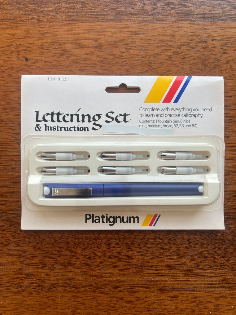 Platignum - Lettering Set - 沒有保留價 - 自來水筆 #3.2