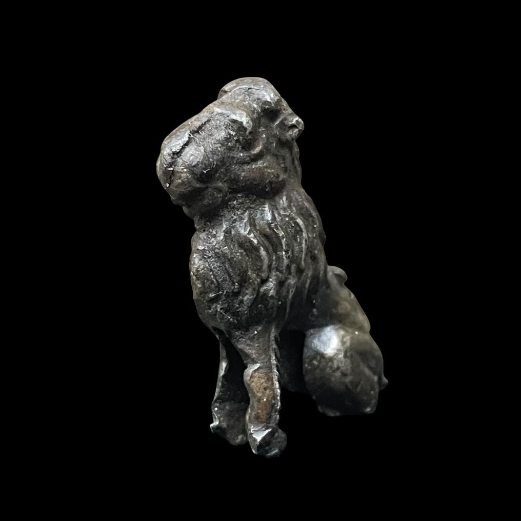 Middelalder tin/bly Meget sjælden løvefigur (amulet/applikation) - 32 mm (Ingen mindstepris) #1.0