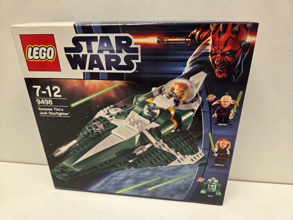 LEGO Set - 9498 - Star Wars - Saesee Tiin's Jedi Starfighter #1.0