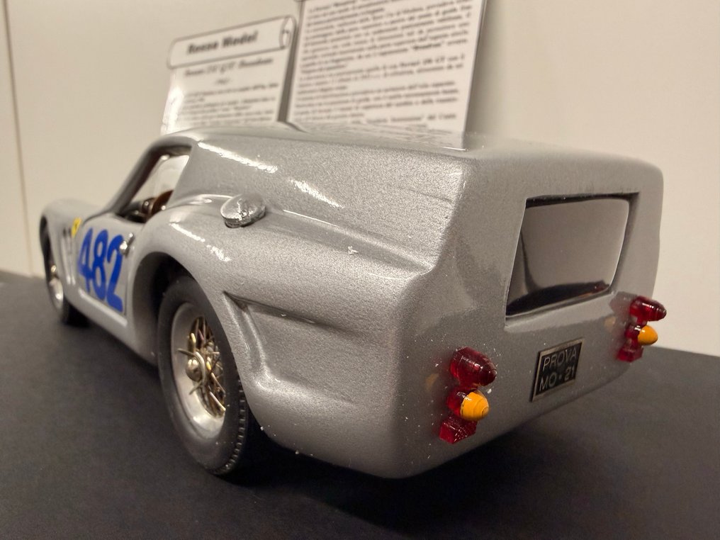 Rosso 1:18 - Modell autó - Ferrari 250 GTO Breadvan - Handbuilt no.482 #4.3