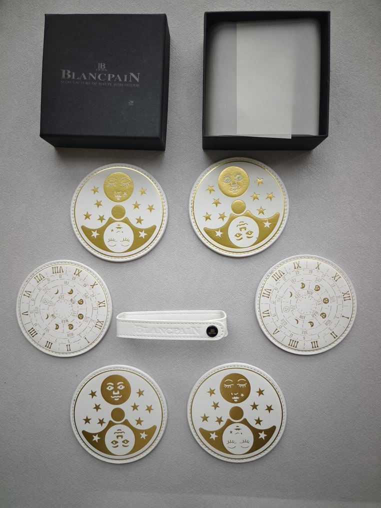 Blancpain - Σουβέρ (6) -  Σετ σουβέρ (Σειρά Moonphase) - Δέρμα #1.0