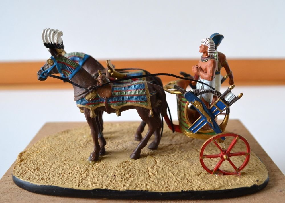 - Diorama Del Prado n° 2 - Egypte ancienne - 1/32 ème - Le Char de guerre du Pharaon #1.0