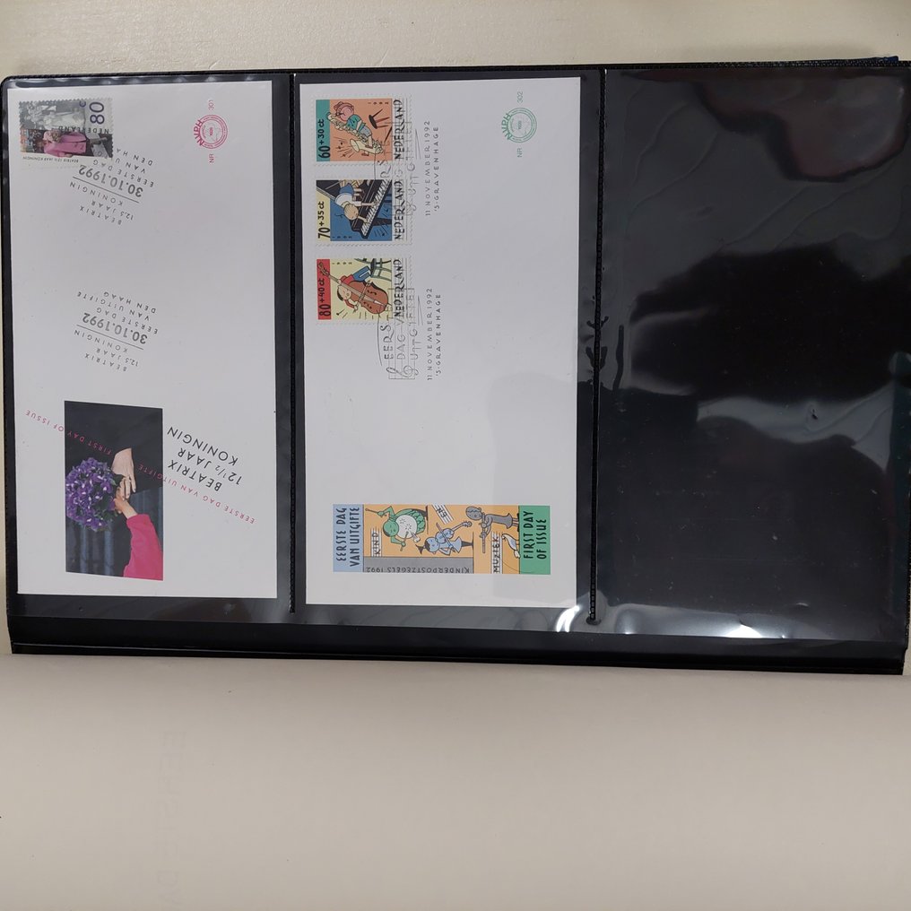 荷蘭  - 派对 - FDC's，收录于8张专辑中 #3.2