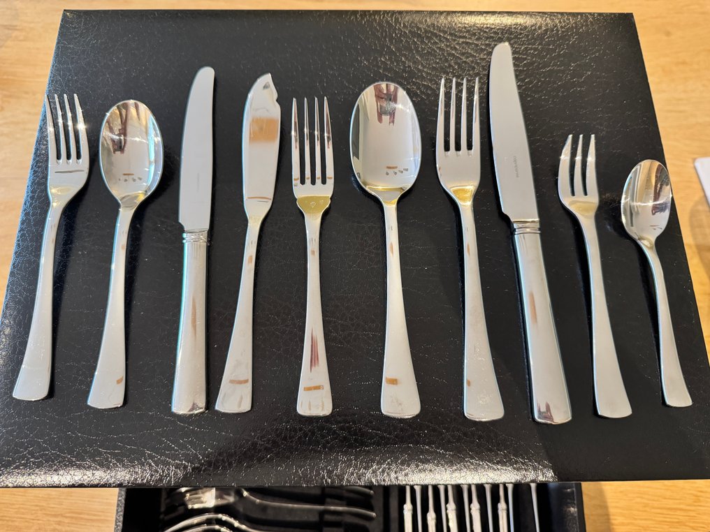 Christofle - Σετ μαχαιροπίρουνων για 12 (126) - Capricorne - Χάλυβας #1.0