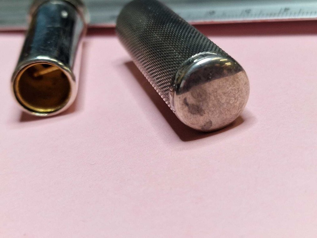 Zonder minimumprijs - 2-delige sieradenset Zilver - Lippenstifthuls van 835e #2.1