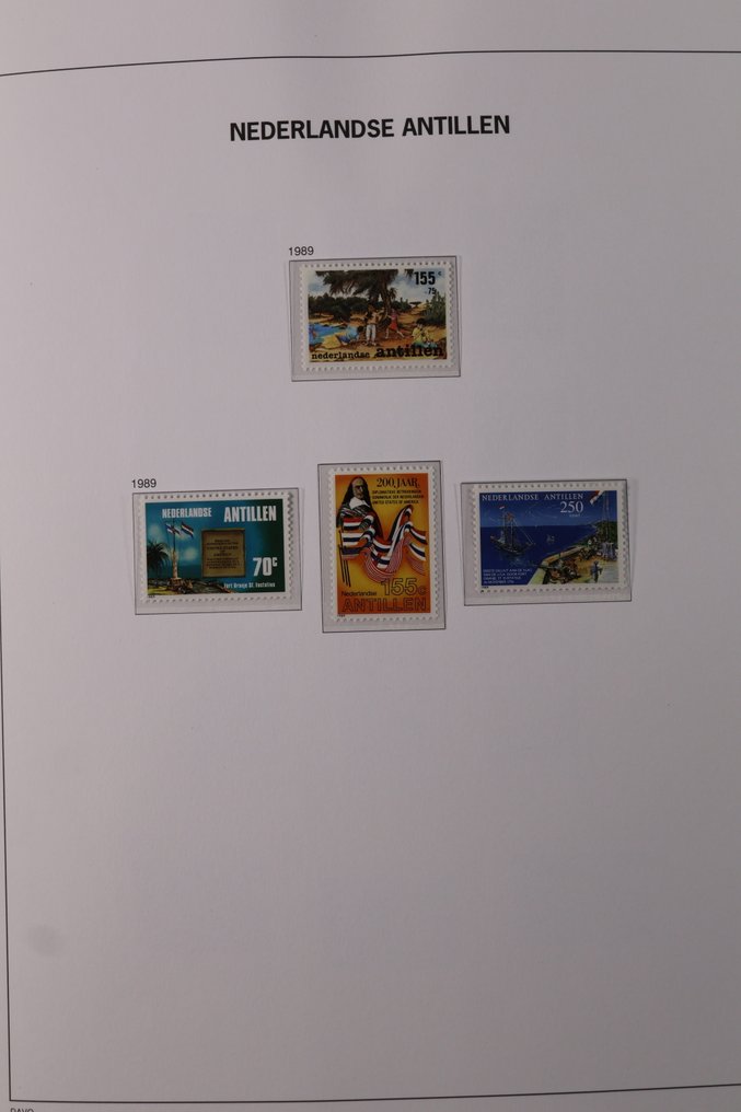 Antilele Olandeze 1990/2010 - Colecție avansată DAVO LX, album de pretipărire + casetă - fără preț minim #1.0