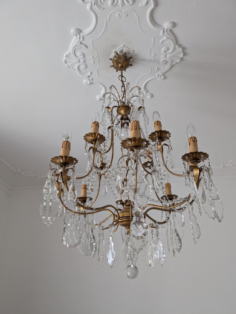 Hængende lampe - Krystal - Maria Antonietta kæmpe #4.3