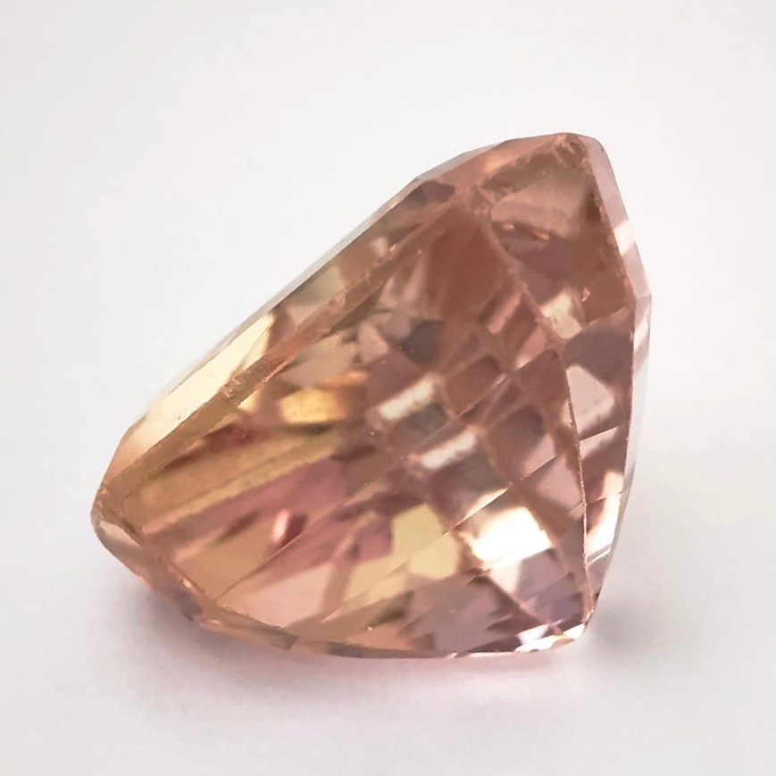 χωρίς τιμή ασφαλείας Σποδουμένιο  - 23.53 ct - Antwerp Laboratory for Gemstone Testing (ALGT) - Bi-Color Spodumene #1.0