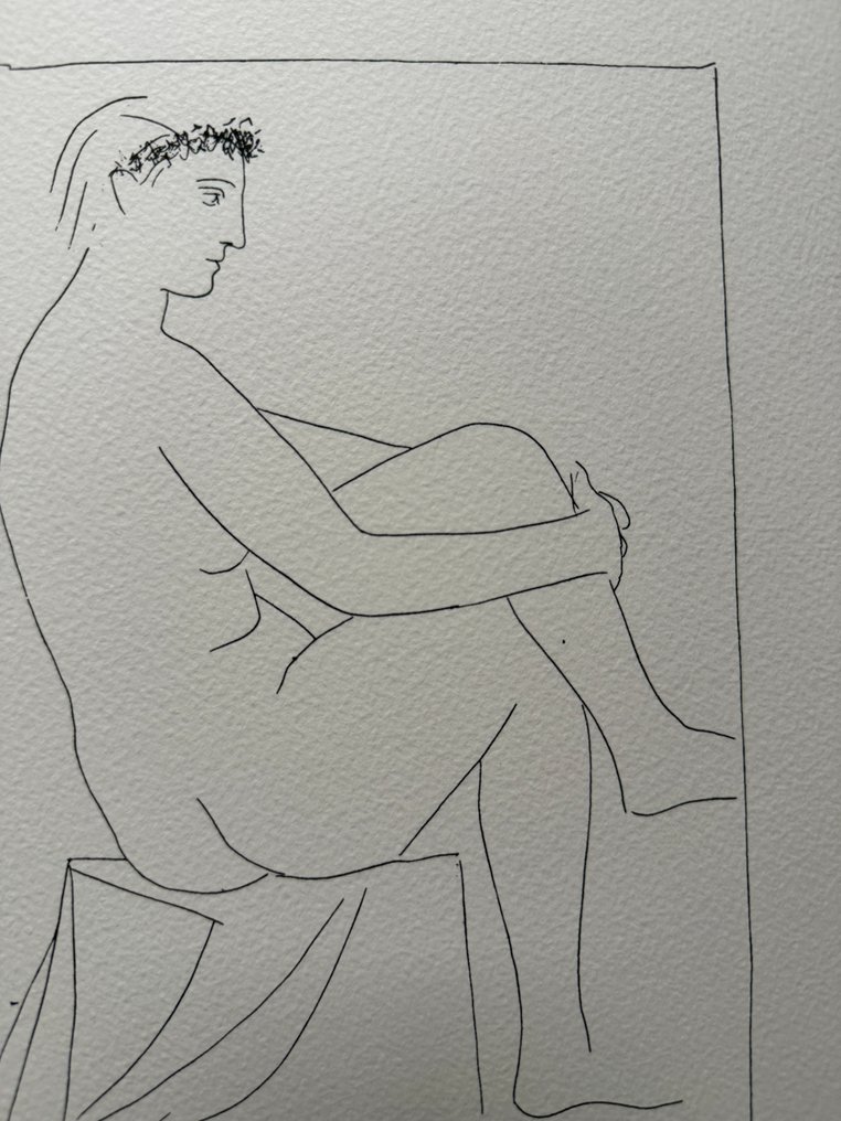 Pablo Picasso (1881-1973) - Femmes nue couronnée de fleurs #2.1