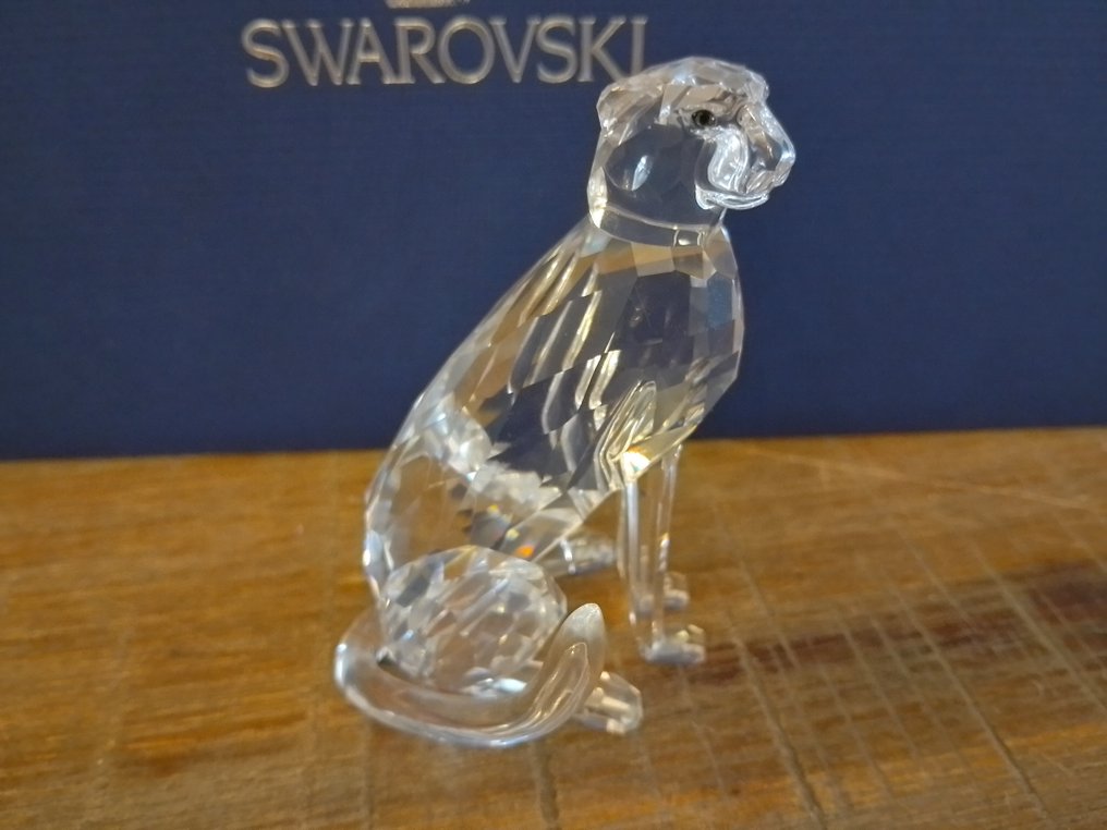 Swarovski - 雕像 - Cheetah 183225 - Box + Certificate - 水晶 #2.1