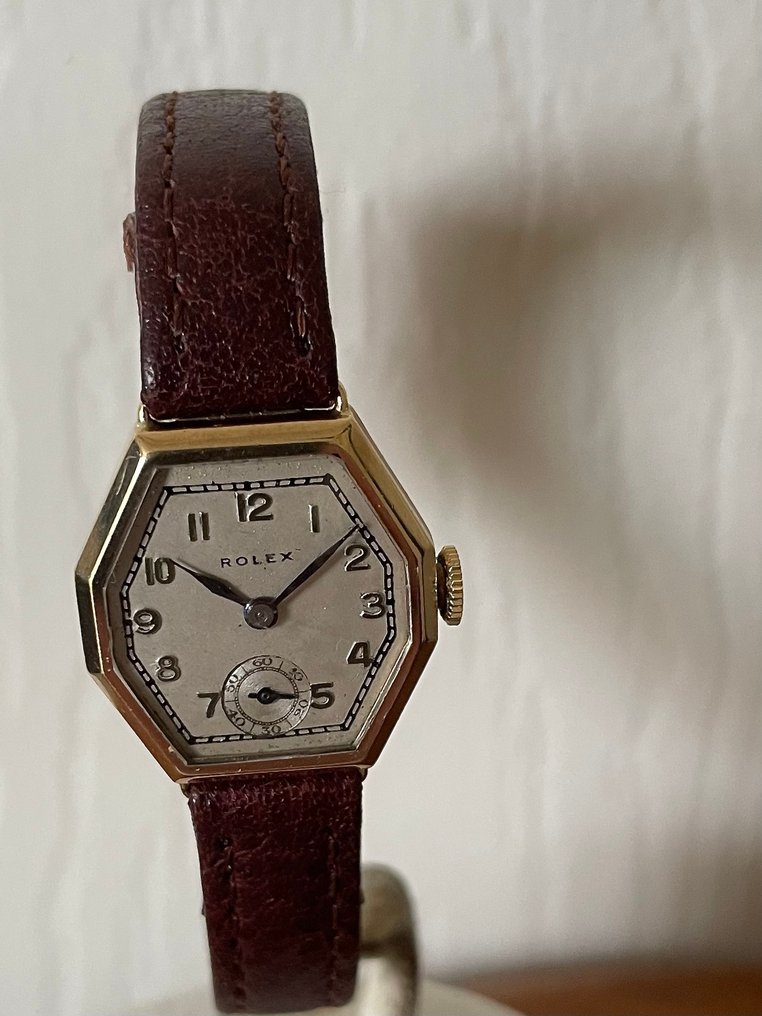 Rolex - Tonneau Gold Strap Watch - Zonder minimumprijs - Dames - 1937 #1.0