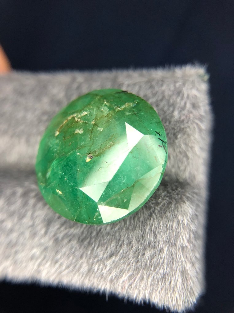 没有保留价 - 1 pcs  绿色 祖母绿  - 22.56 ct - 国际有色宝石协会（ICA GemLab） - 令人惊叹的巨大作品 #4.3
