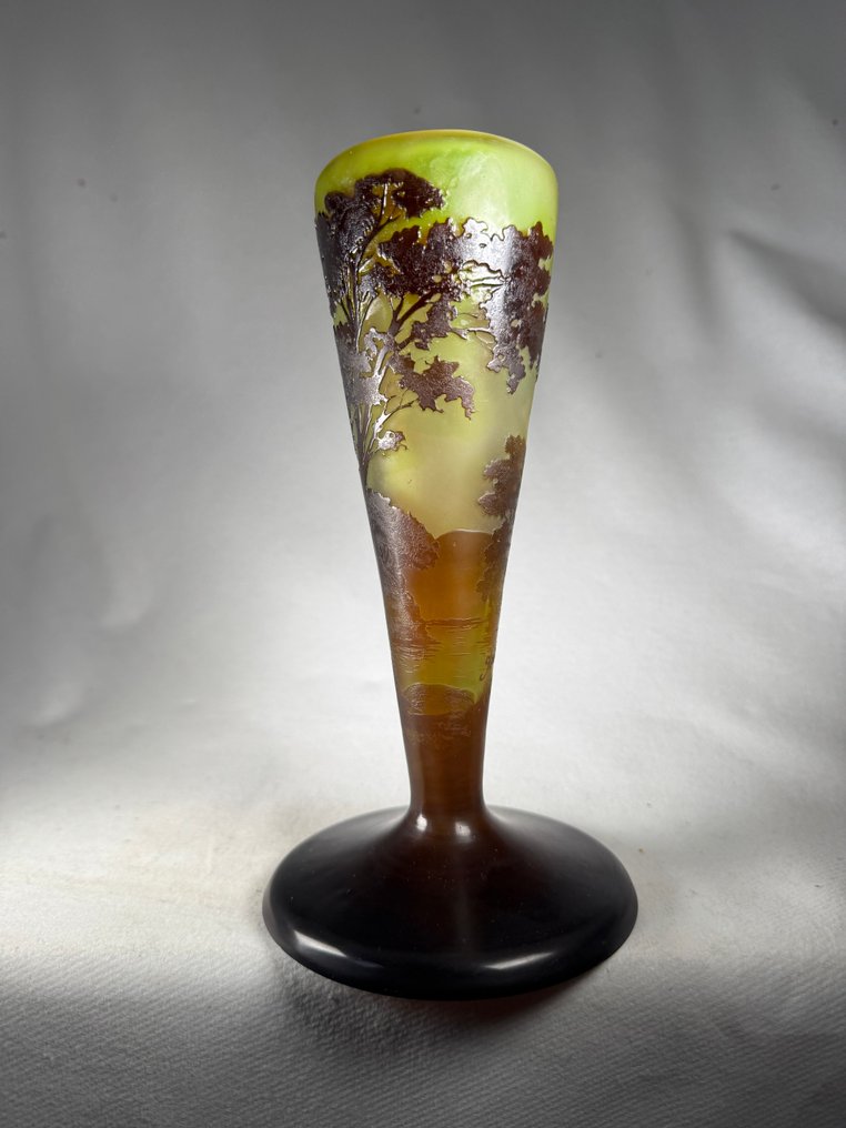 Emile Gallé - 花瓶  - 玻璃 #4.3