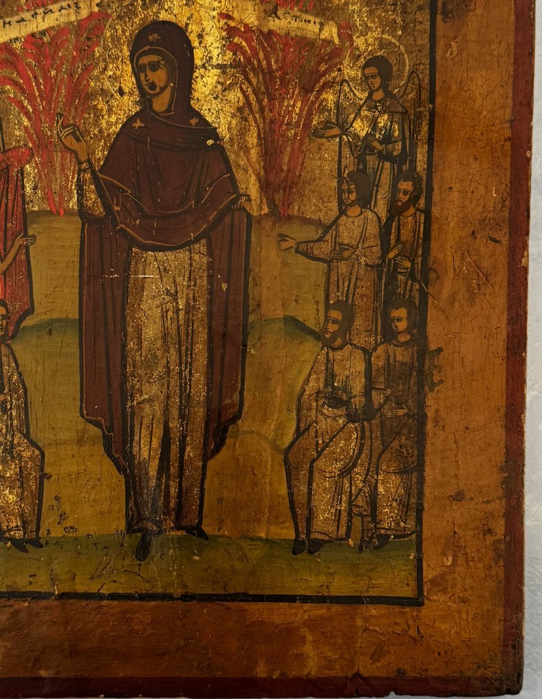 标志 - 圣母，所有悲伤者的喜悦 - 木 #4.3