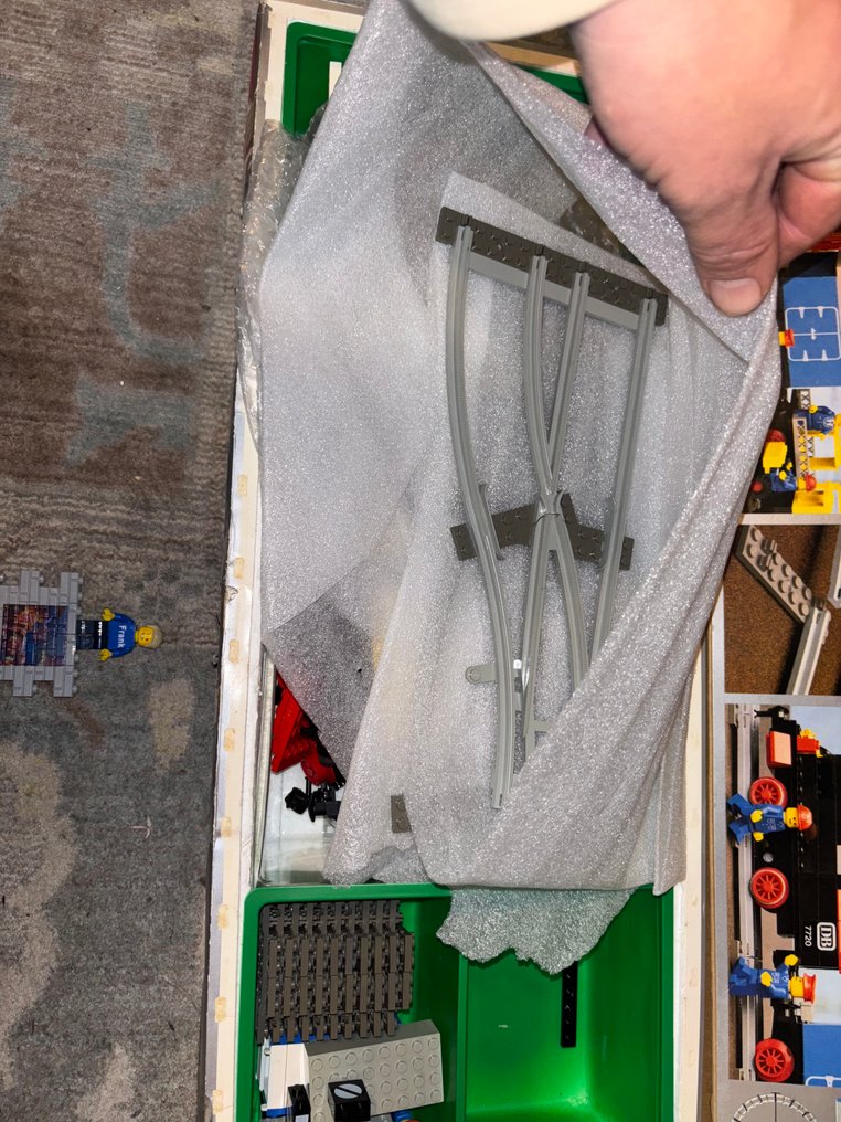 LEGO Set - 7720 - Train - Diesel Freight Train Set, battery #1.0