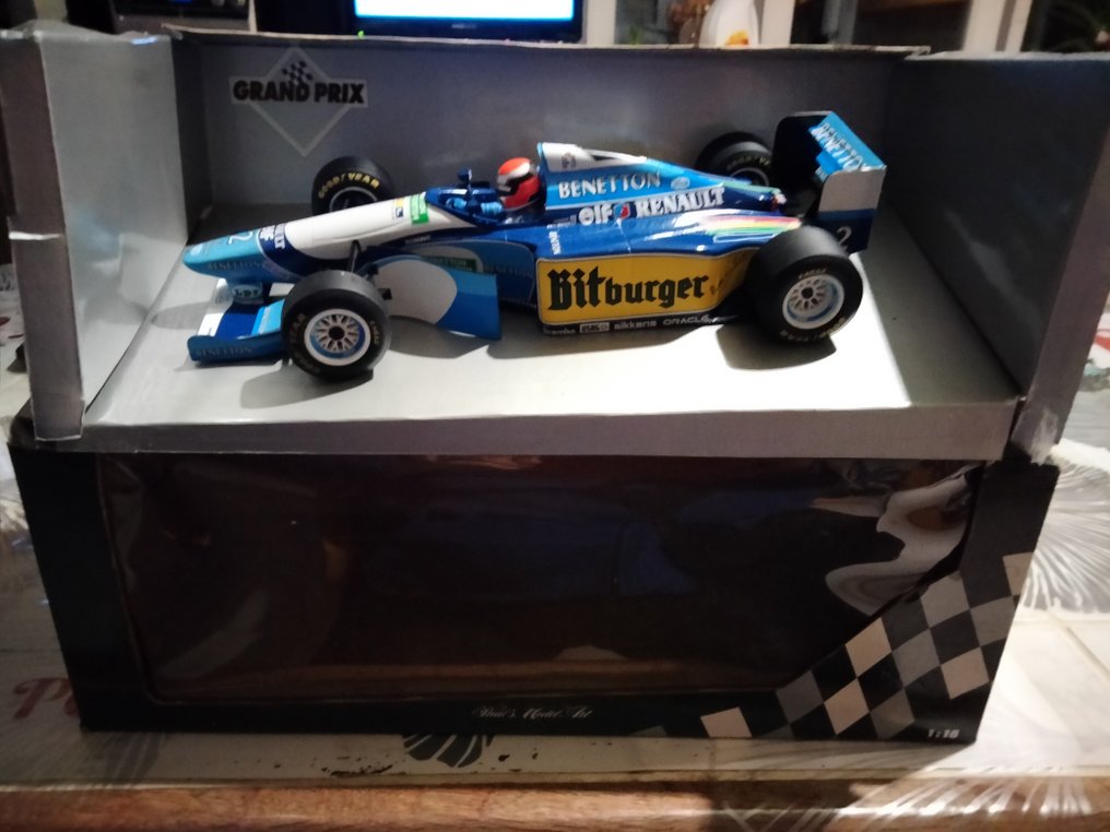 Grand Prix.    Paul Model  Art 1:18 - 模型賽車 - Benetton Renault F1 - 赛车 #2.1