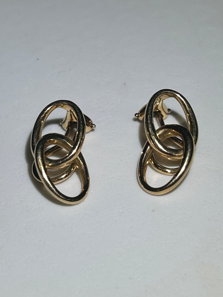 Tiffany & Co. - Σκουλαρίκια - Elsa Peretti - 18 καράτια Κίτρινο χρυσό #1.0