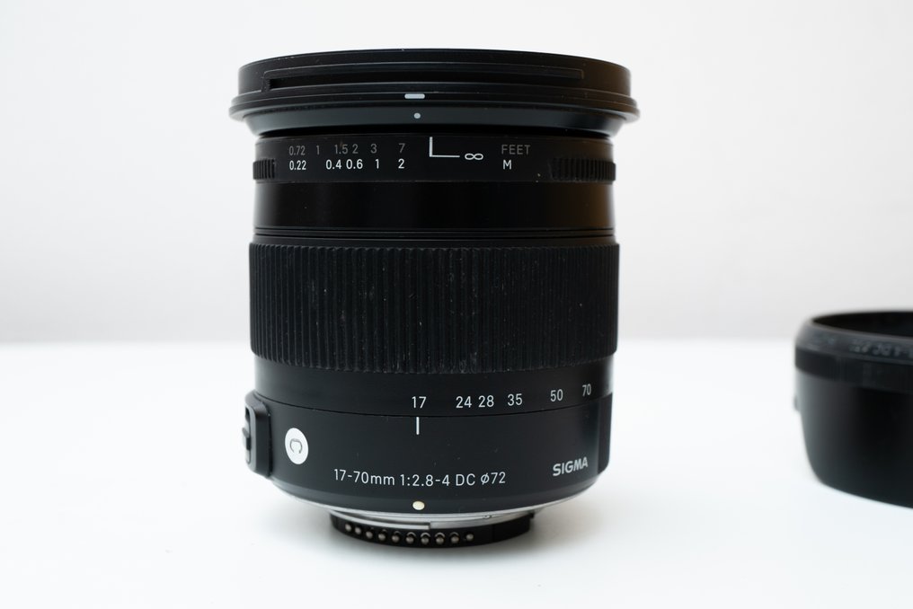 Sigma 17-70mm 1:2.8-4 DC Ø72 OS HSM Contemporary for Nikon F-Mount Camera lens Zoomlens #3.2