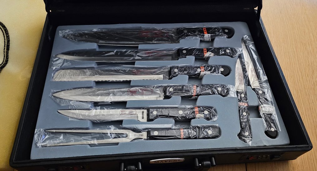 Mayer/sollingen - Set tacâmuri (12) - Profiline - Oțel - Set de unelte în valiză. #4.3