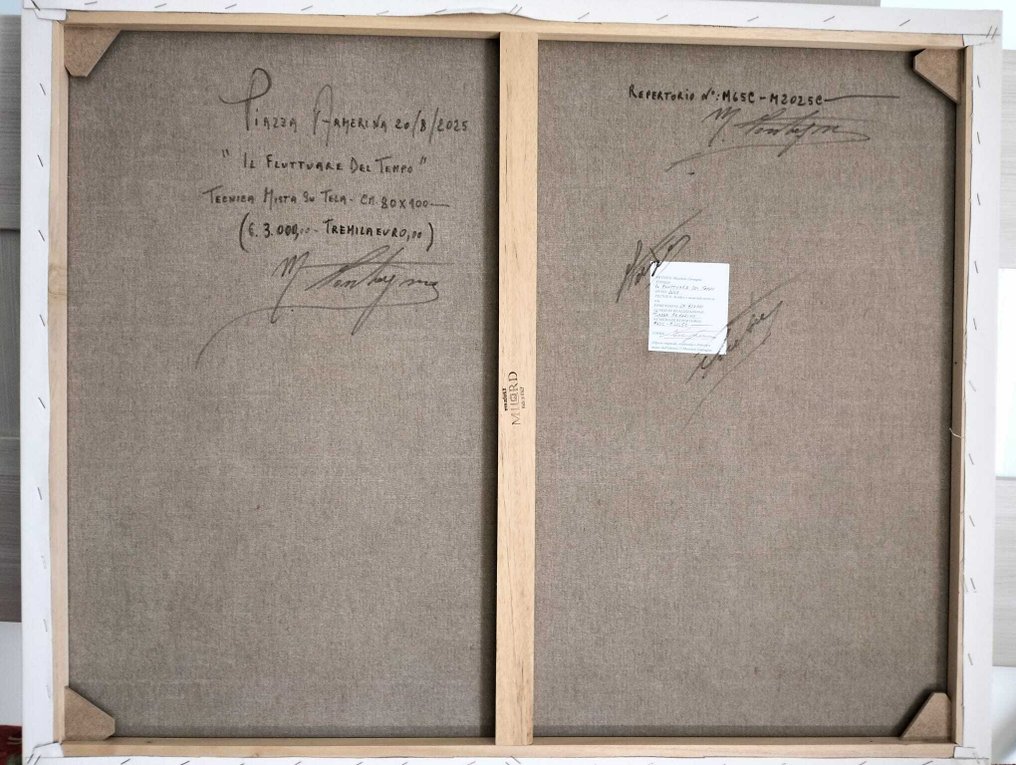 Castagna Maurizio 1961 - XL - Il Fluttuare del Tempo #4.3