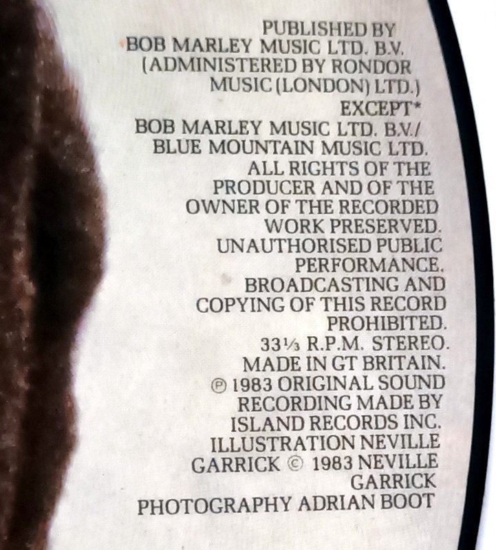 Bob Marley & the Wailers - Confrontation LP picture disc + 2 x 7" singles + photo book - Δίσκος βινυλίου - Picture disc - 1977 #4.3