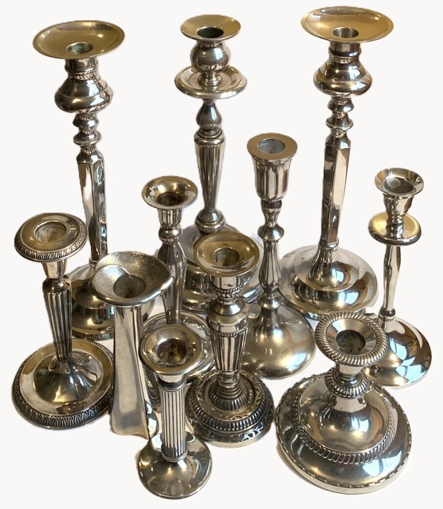 燭台 (11) - 镀银/镀镍金属 - 十一款时尚的烛台 #1.0