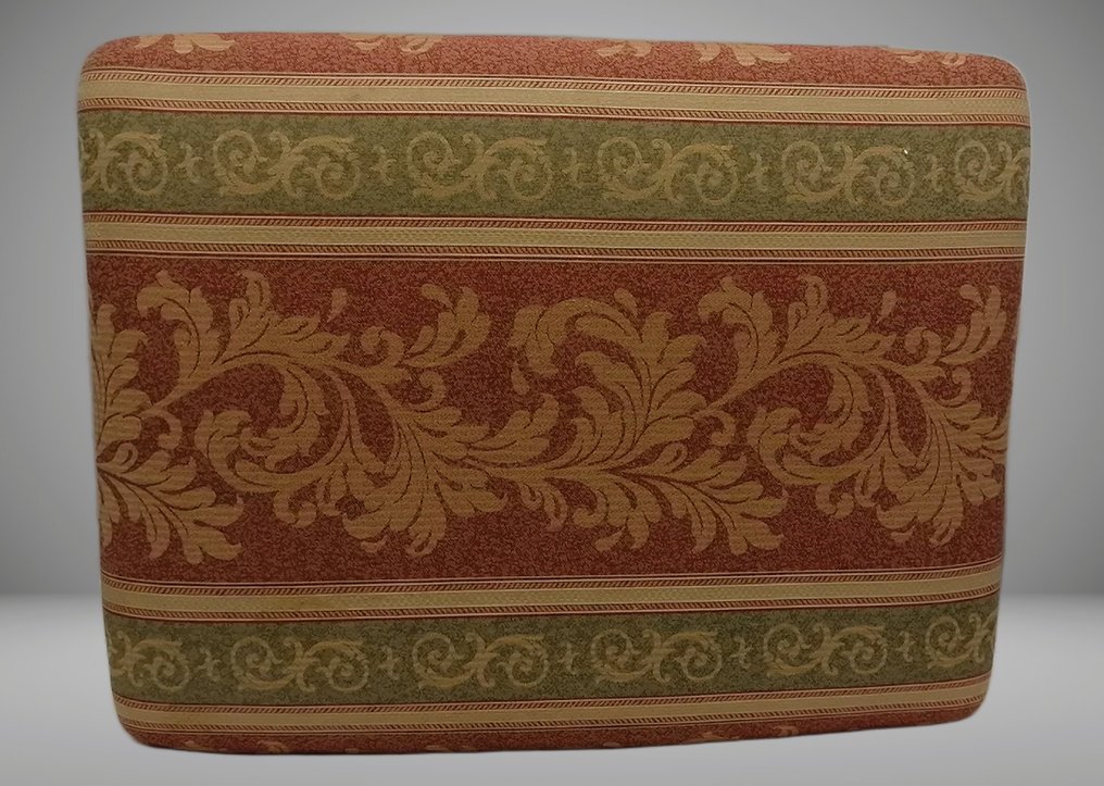 Elegant breed 1950s hocker - 无靠背长软椅 - 桃花心木 - 木材 - 用高品质纺织品装饰 #4.3