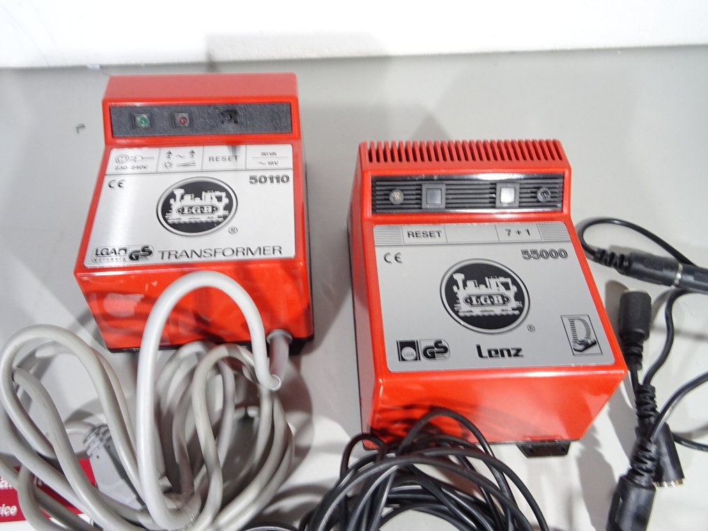 LGB, Lenz G - 50110/55000 - Transformer (1) - 1 x safety transformer, 1 x digital central multi-zone control + 3 x controllers #4.3