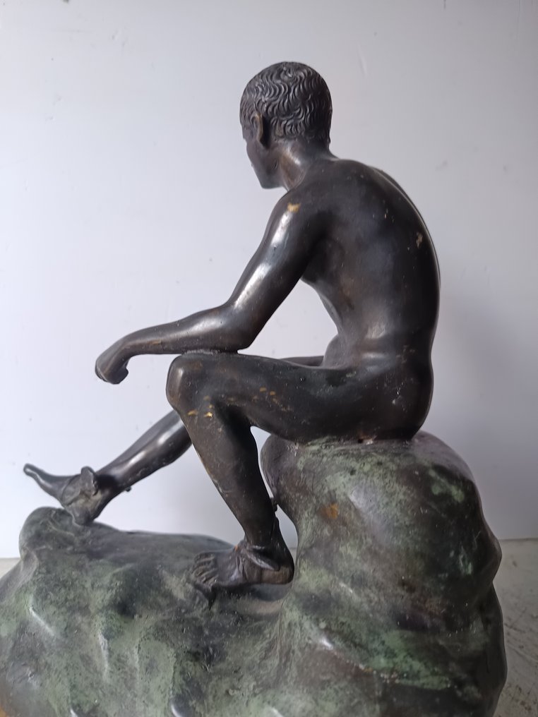Γλυπτό, Hermes a riposo - 30 cm - Μπρούντζος #1.0