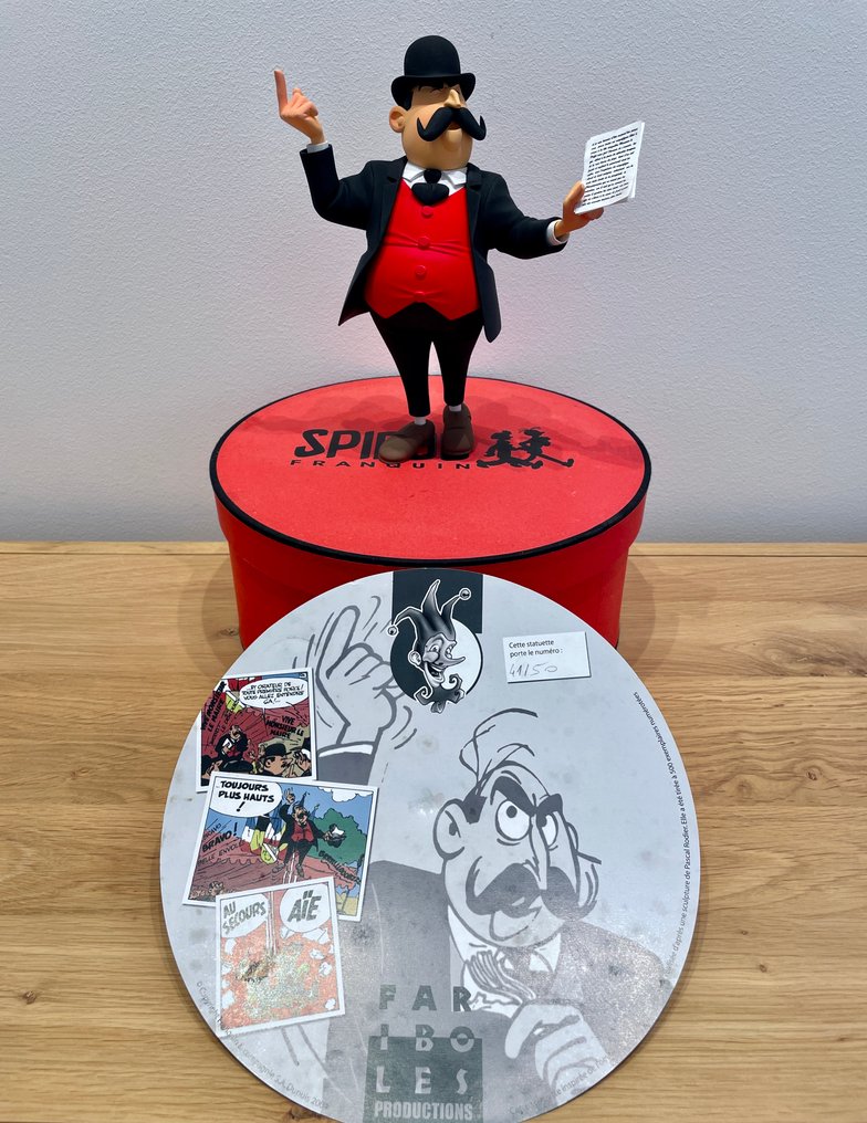 Figurine Spirou et Fanstasio - le Maire Spé Marsu Prod - Fariboles - 50ex. - (2004) #1.0