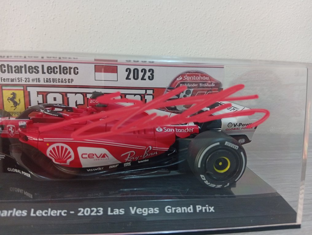 Ferrari - Las Vegas GP - Charles Leclerc SF23 - 2023 - 1/24 méretarányú modellautó #2.1