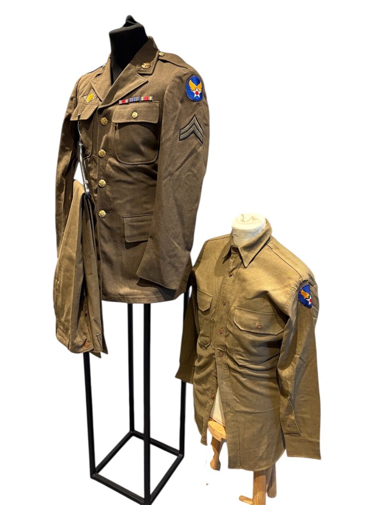 美国 - 美国二战空军制服 1942-1943 - 军装 #1.0