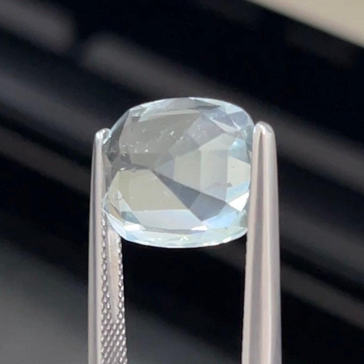 Ingen reservasjonspris Blå Akvamarin - 8.06 ct - Internasjonal forening for fargede edelstener (ICA GemLab) #4.3