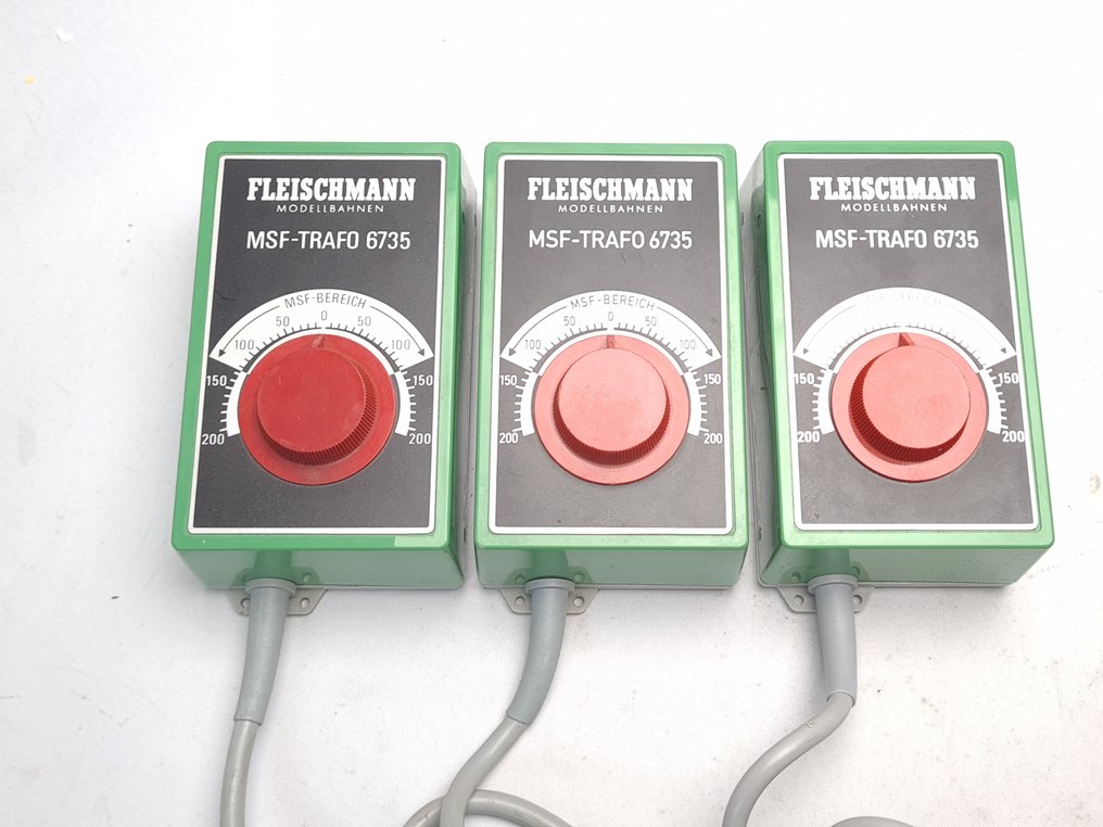 Fleischmann H0 - 6735 - Machetă tren (3) - 3 x transformator MSF #1.0