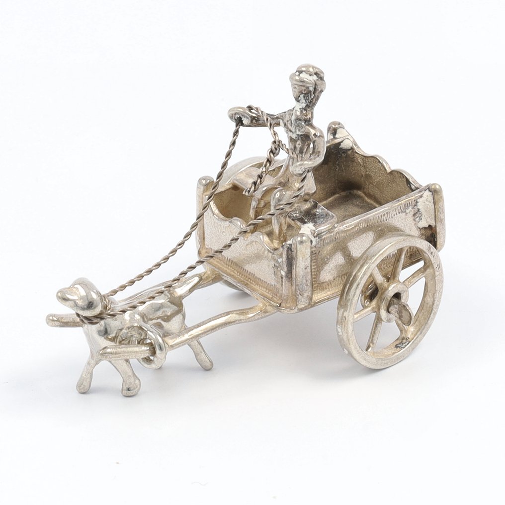 Ruijtuigen *NO RESERVE* - Figura in miniatura  (3) - .835 argento #4.3
