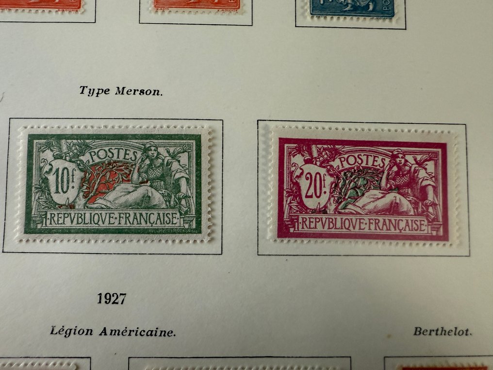 Frankrike - Yvert 197/208 «Semeuses og mersons» i nye * - TB #2.1