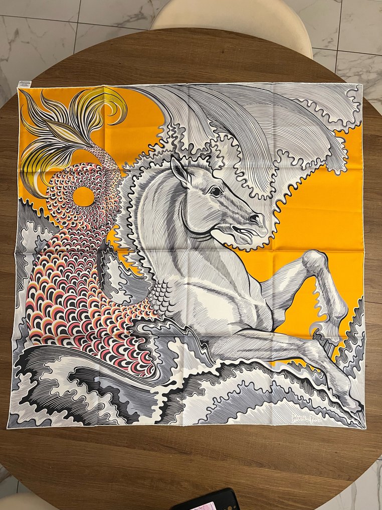 Hermès - Cheval Sirène - Double Face - Foulard #3.2