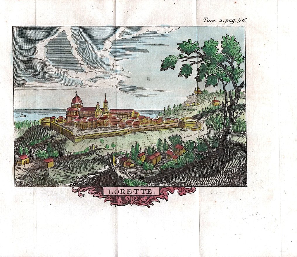 Italia - Loreto, Marche; Rogissart - Lorreto - 1701-1720 #3.2