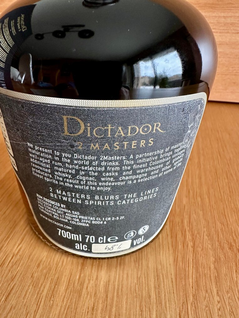 Dictador - 2 Masters 1971/74/78/80 Niepoort Port Pipe - b. 2021 - 700ml #3.2