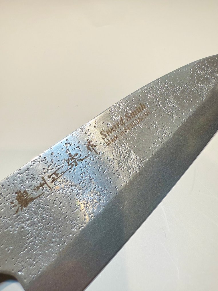 Satake SWORD SMITH - 厨刀 - Deba bōchō - 钢 - 日本 - 伪造的日本DEBA #2.1