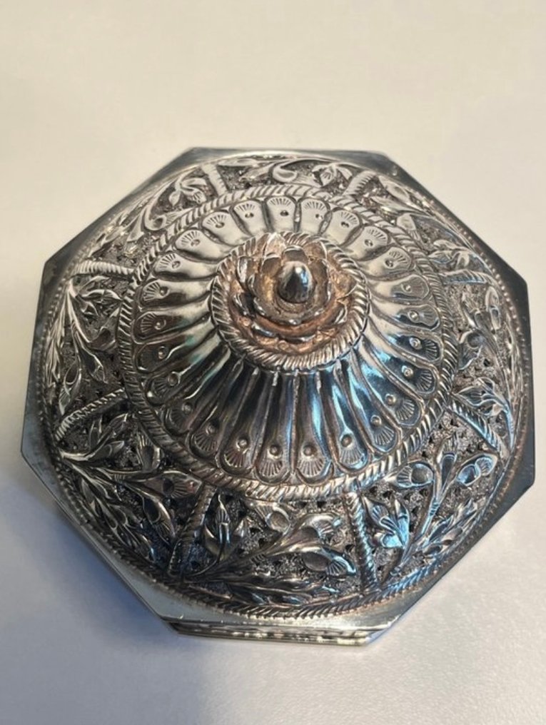 Scatola - Argento - Bukhoor islamico 263 g #3.2