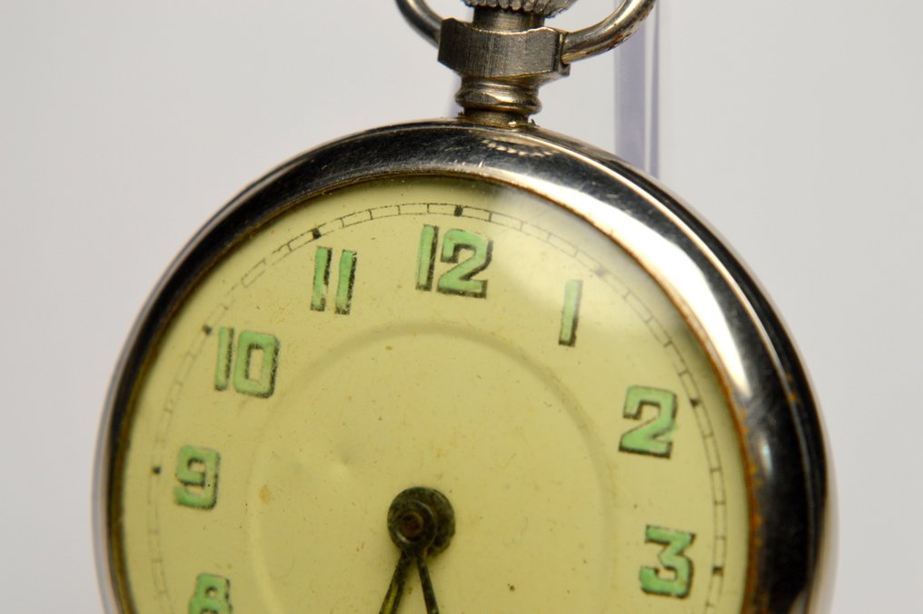 Art Deco - Train Locomotive - pocket watch - 1950-1959 #2.1